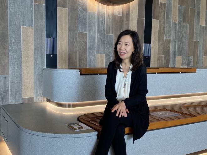 Chairlady of the Chartered Institute of Procurement & Supply (CIPS) Hong Kong Branch, Susan Siu.