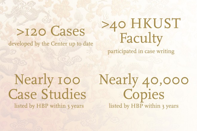 Asian cases are bicultural and that’s another important and unique aspect of HKUST’s case studies