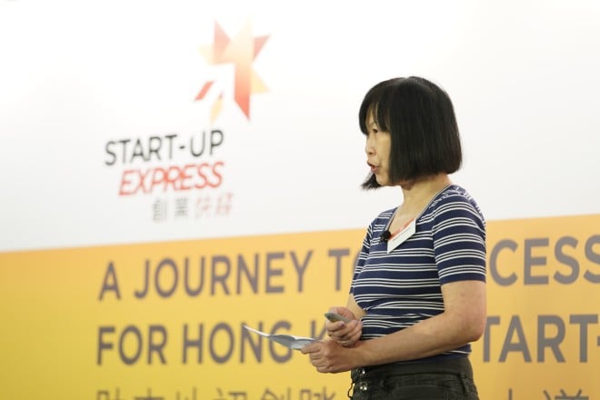 Chan represented DeepTranslate at the HKTDC Start-up Express.