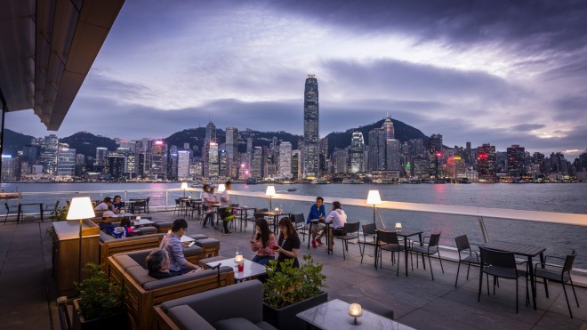 Harbourside Grill’s Terrace, perfect setting for romantic dining and special celebrations.