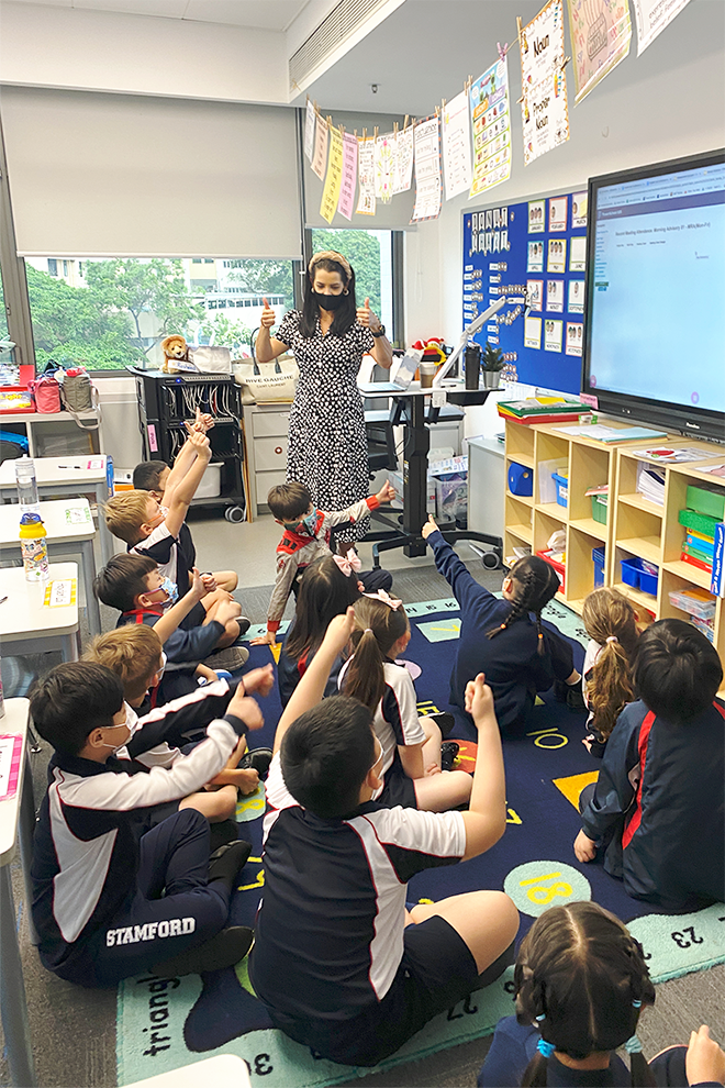 Faculty provide individualized academic and social-emotional support in every Stamford classroom.