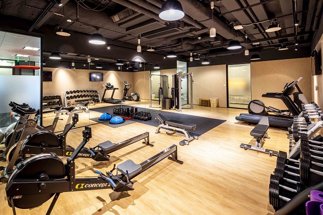 Offering an on-site gym could support the health and wellbeing of the staff