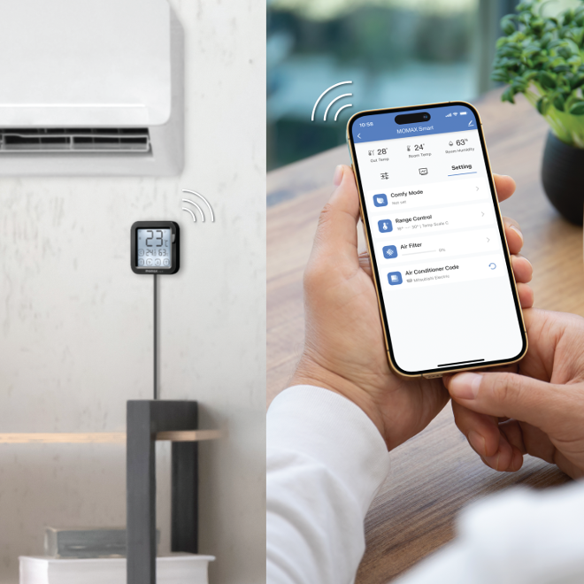 MOMAX Smart supports smart-home integration. Photo: provided by the interviewee