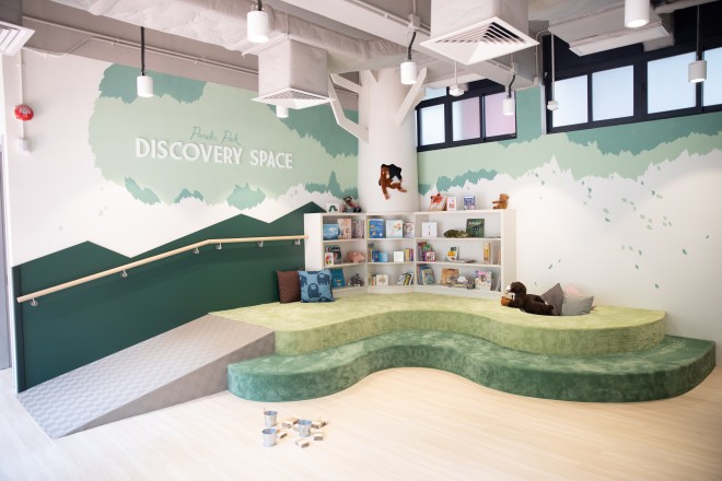 YCCECE’s Pamela Peck Discovery Space is open to serve the public.