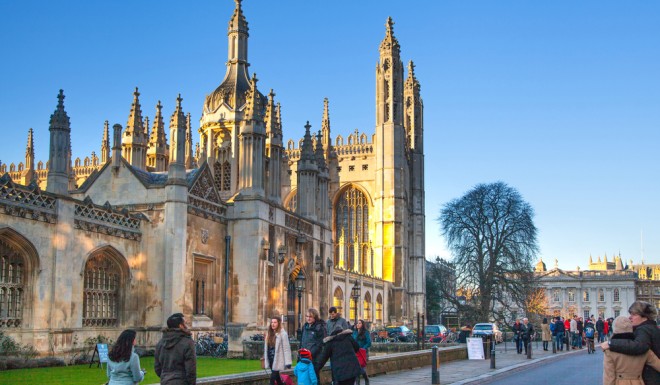 Chinese students are turning to other universities, such as Cambridge in the UK.