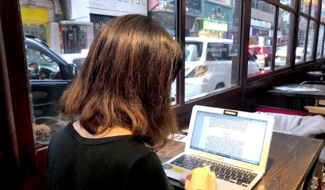 “Chloe” said that during the busiest times of the year she can earn over US$1,000 a month writing essays for other students.