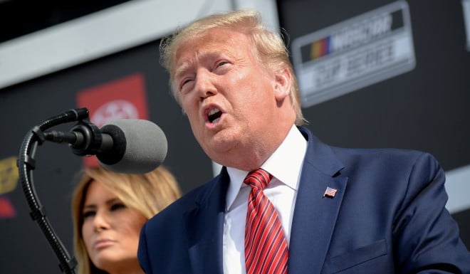 President Trump has accused China of stealing intellectual property from the US worth as much as $300 billion.