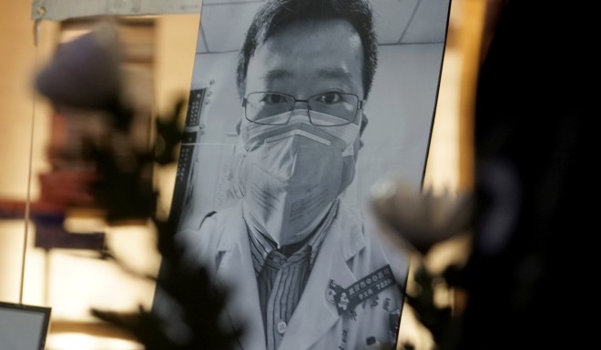 The death of Dr Li Wenliang set off a wave of public anger on social media. 