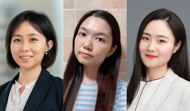 (From left) Gia Huang Hongjia, Jenny Ren Dongzhe, Lily Wu Lin