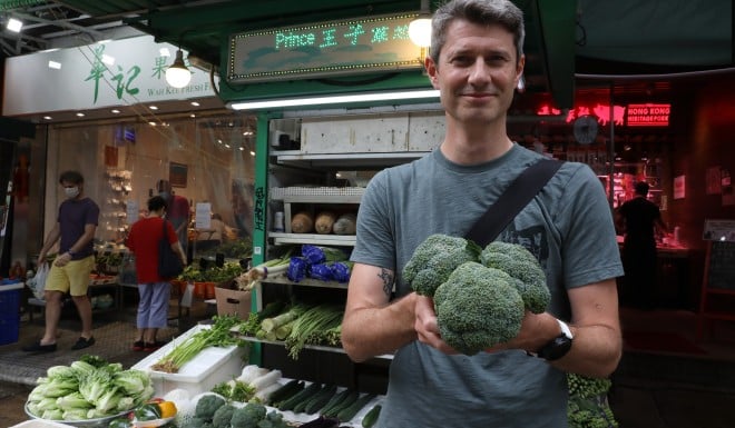 Julien Schneider has eaten a lot more vegetables since being on the keto diet. Photo: Dickson Lee