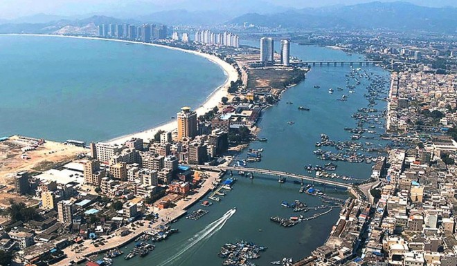 A coastal view of Huizhou in China’s southern province of Guangdong. The Greater Bay Area city is being pitched as a retirement destination for Hong Kong’s elderly citizens. Photo: SCMP Handout