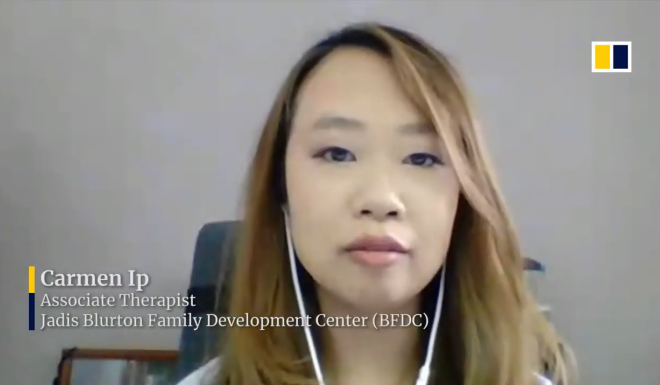 Carmen Ip, Associate Therapist at Jadis Blurton Family Development Center (BFDC), suggests the most important thing to focus on when helping your children develop their social-emotional skills is giving them ways to explain what they’re feeling, allowing them to better understand their emotions.