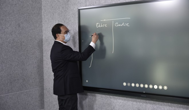 Real time interactive digital whiteboard which professors can invite students to collaborate simultaneously remotely for greater interactions