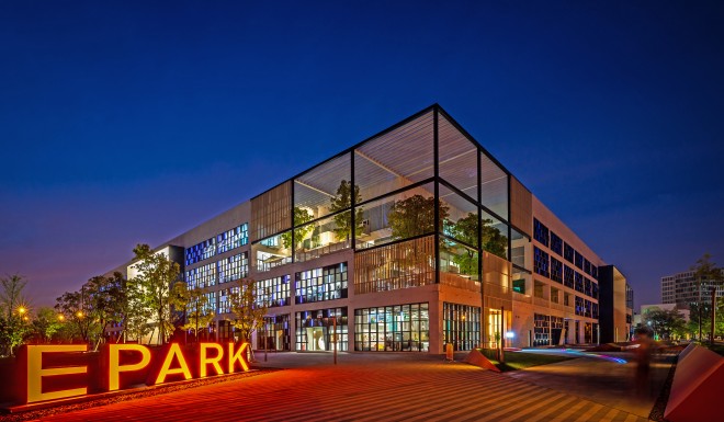Zhangjiang Science City is more than a location in which to set up a company – it also provides a well-designed place to live.
