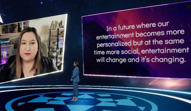 Envisionist Cathy Hackl says the metaverse could revolutionise how individuals consume content and interact with entertainers. Photo: Translucia