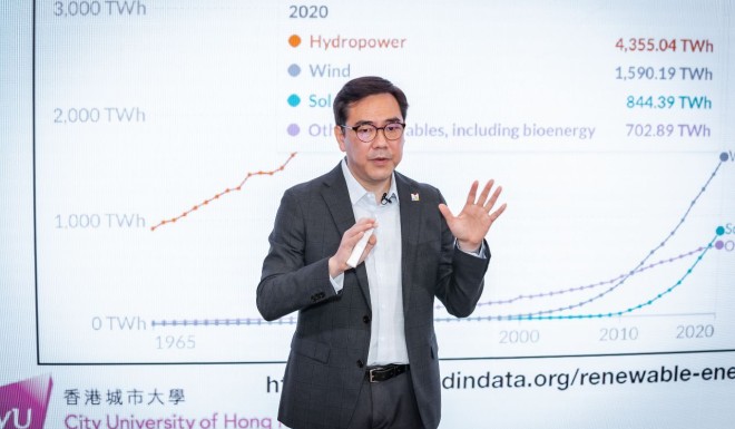 Professor Michael Chi Kong Tse, Chair Professor of the Department of Electrical Engineering, CityU.