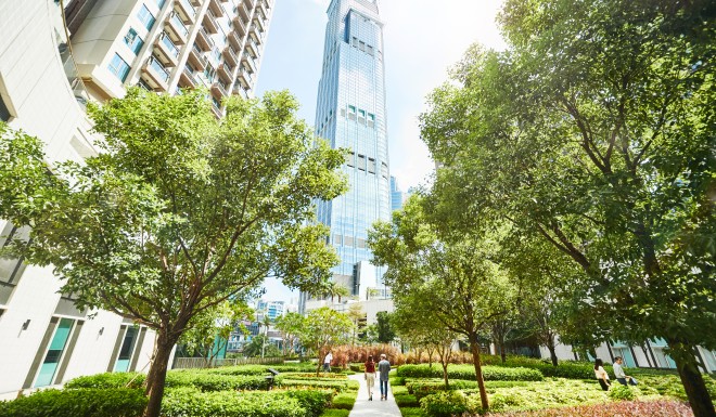 Chinachem Group has established CCG 3050+ with an ambitious goal to reduce carbon emissions intensity by over 50% by 2030, compared to the base year of 2020.