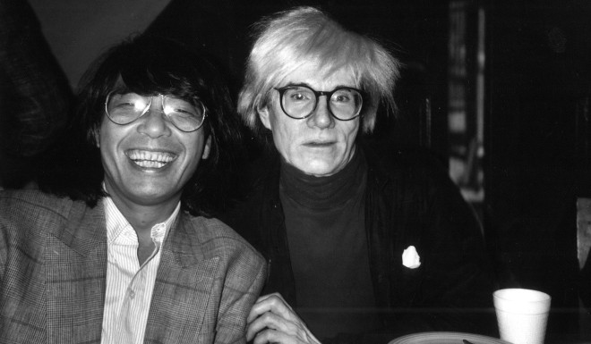 Kenzo Takada with Andy Warhol in the ‘70s. The Japanese fashion legend’s new book looks back on his remarkable and colourful life.