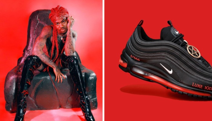 svinekød skab frygt Inside Lil Nas X's Satan Shoe, the sneaker that sold out in under a minute:  is the limited-edition, US$1,000 MSCHF shoe really a Nike Air Max 97  knock-off? | South China Morning