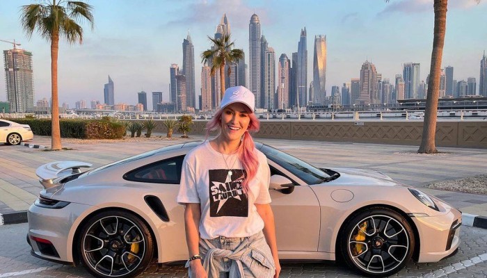 How rich is Supercar Blondie Meet Alex Hirschi the car obsessed