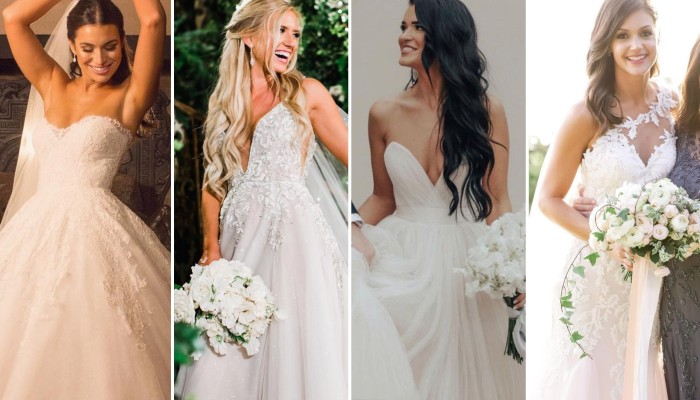 Best and Most Beautiful Wedding Dresses From Bachelor Nation