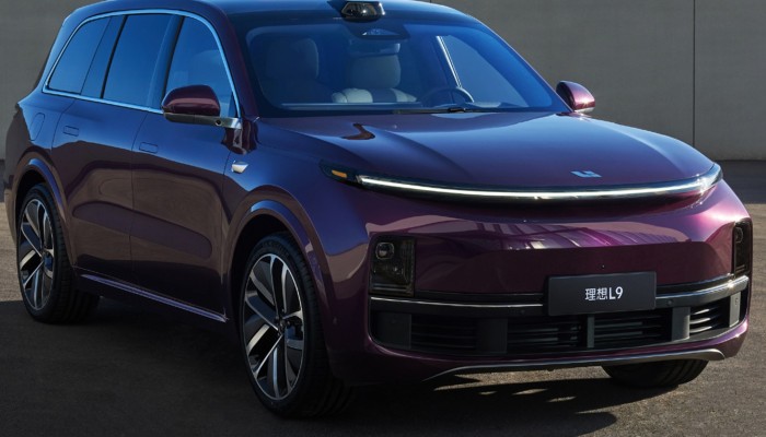 Chinese EV start-up Li Auto launches L9, the 'full-size SUV with