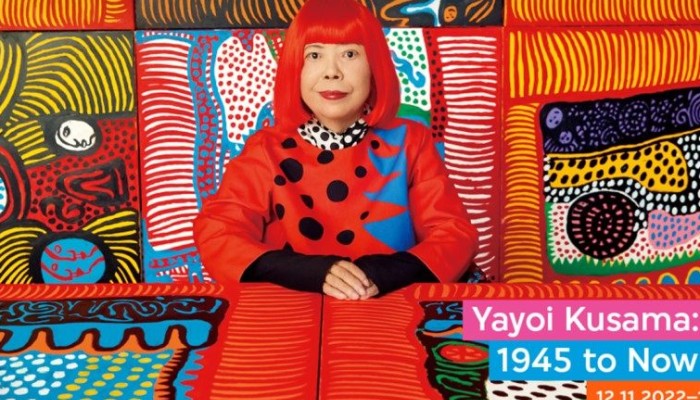 Japanese artist's famous polka dot pumpkins and other works