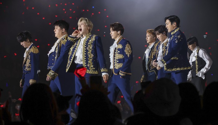 Thousands flock to K-pop group Super Junior's sold-out concert in