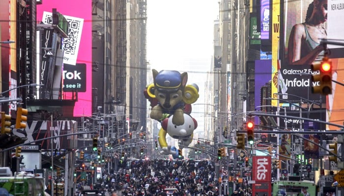 macy's thanksgiving day parade in new york city