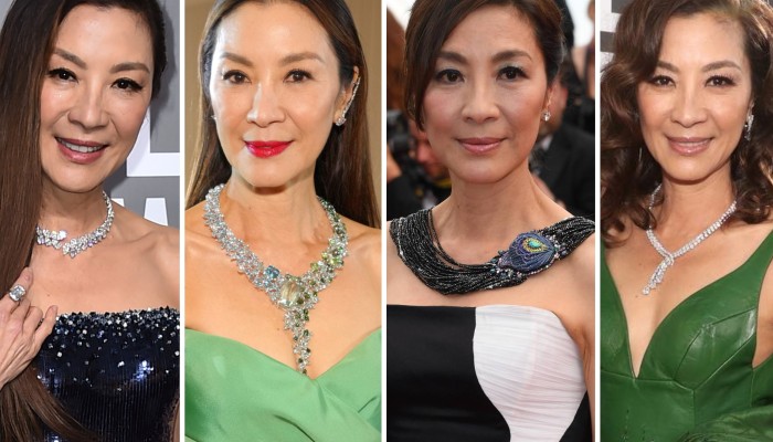 7 times Michelle Yeoh stunned in statement high jewellery from