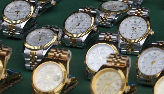 Half of all fake watches are Rolex knock offs and the replicas