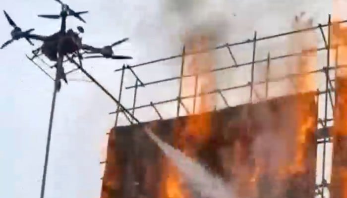 Drones in deals the fire service