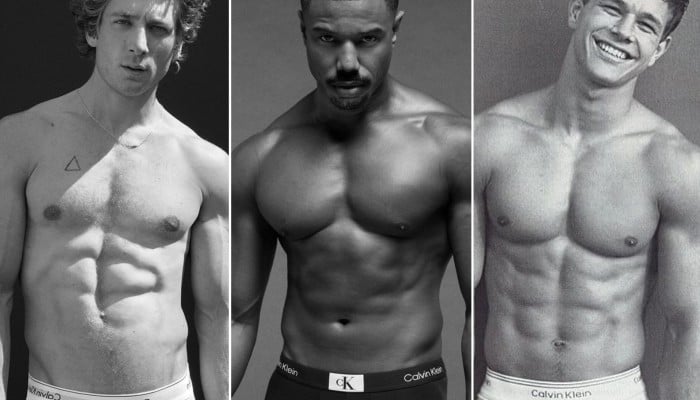 5 hottest male-led Calvin Klein campaigns ever: The Bear's Jeremy Allen  White broke the internet with his underwear shoot, but remember Justin  Bieber, Mark 'Marky Mark' Wahlberg and Michael B. Jordan?