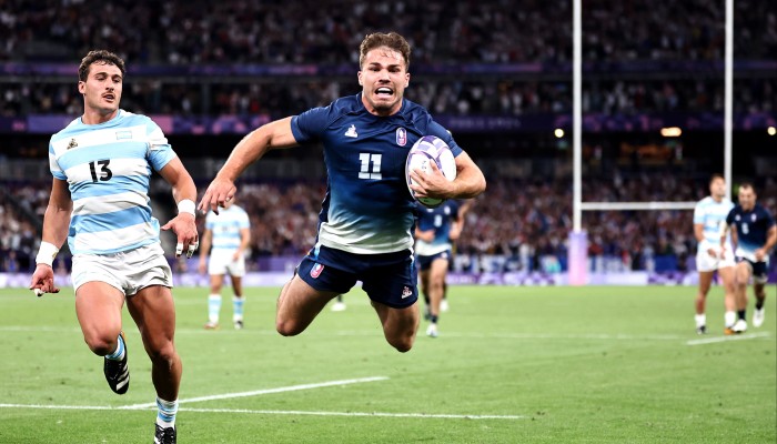 Antoine Dupont drives France to rugby 7s semis at Paris Olympics, New  Zealand knocked out | South China Morning Post