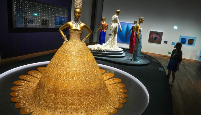 Chinese fashion designer Guo Pei’s exhibition at M+ museum in Hong Kong ...