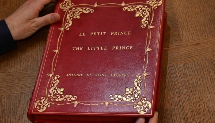 The Little Prince typescript, hand-corrected by Saint-Exupéry, on