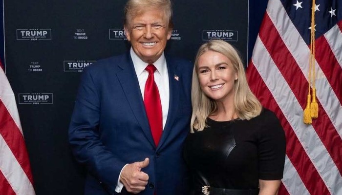 Meet Donald Trump's new Gen Z press secretary Karoline Leavitt: the  27-year-old just became the youngest person in history to fill the role,  and says she's in her 'working mum era' |
