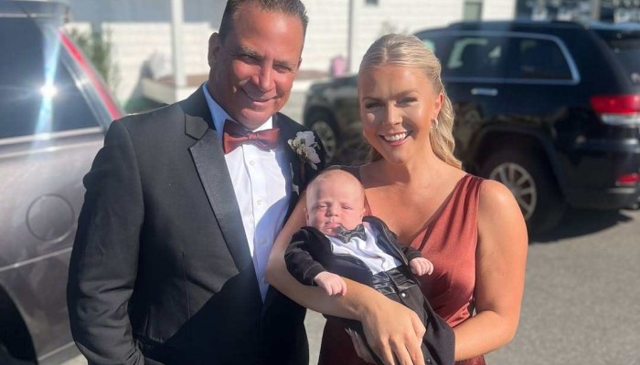 Who is Nicholas Riccio, husband of Trump's press secretary, Karoline  Leavitt? The property developer is 32 years older than his Gen Z wife; they  married last summer and now share a son |