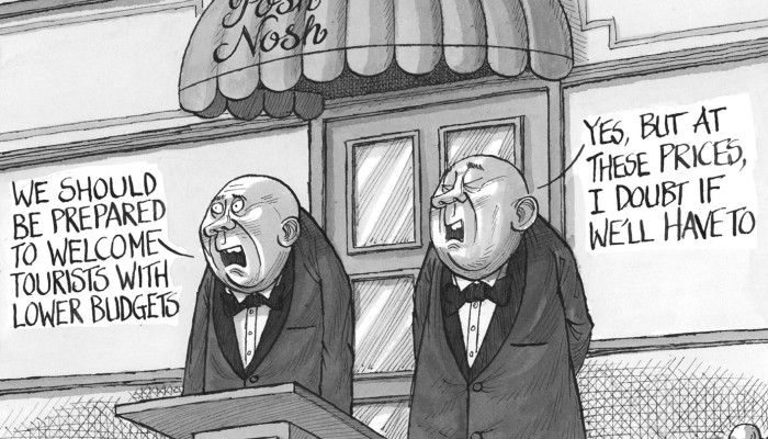 Opinion | Award-winning cartoonist Harry Harrison's humorous takes