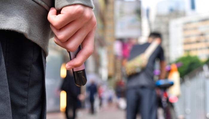 Vaping in public is officially illegal in Hong Kong