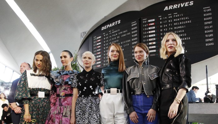 Louis Vuitton's Fashion Show Draws Major Celebrities to JFK Airport