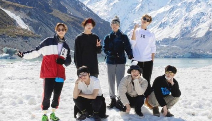 Bts fila sales jacket bon voyage