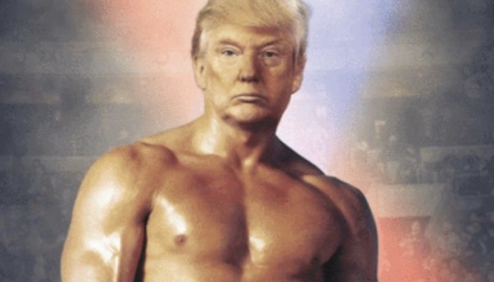 Donald Trump Brags About His Gorgeous Chest At Rally After Tweeting Image Of Himself As Rocky South China Morning Post