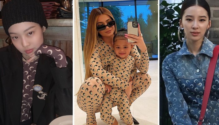 Ariana Grande Kylie Jenner Beyonce And Blackpink S Jennie All Agree On One Thing Marine Serre S Crescent Moon Prints Are Super Duper Cool South China Morning Post