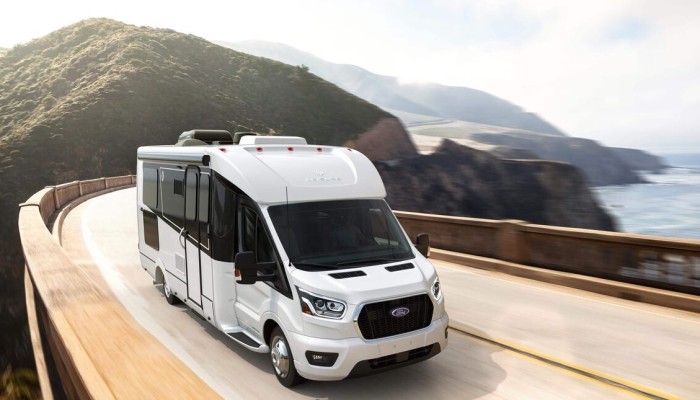 A luxury RV built on a Ford Transit for US 130 000 Why Leisure