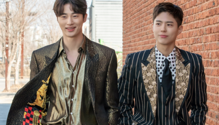 Park Bo Gum and Byun Woo Seok work hard as models in 'Record of Youth' >  TV-MOVIES