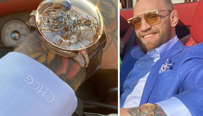 Conor McGregor Spent $2.9 Million On Two Bizarre But Super Cool Watches In  Dubai