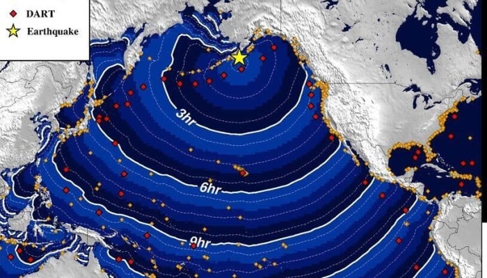 Tsunami Warning Lifted After 8 2 Magnitude Earthquake Off Alaska Peninsula South China Morning Post