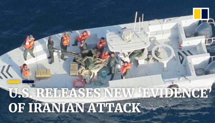 Us Military Releases New Images Of Iranian Forces Removing Unexploded