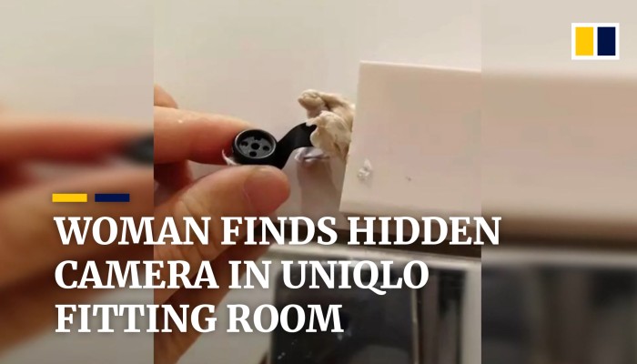 Woman finds hidden camera in Uniqlo fitting room in China | South China Morning Post